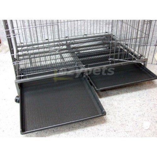 Dog Crates Collapsible on Wheels Vebo Pet Supplies Australia
