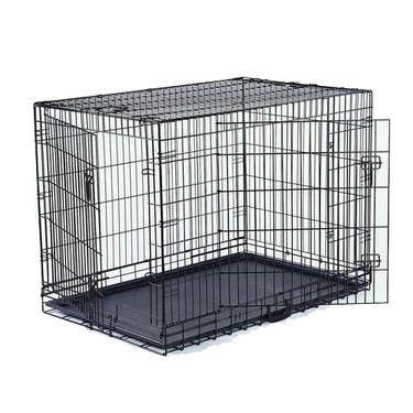 VEBO 24" Collapsible Metal Wire Dog Crate (Small)