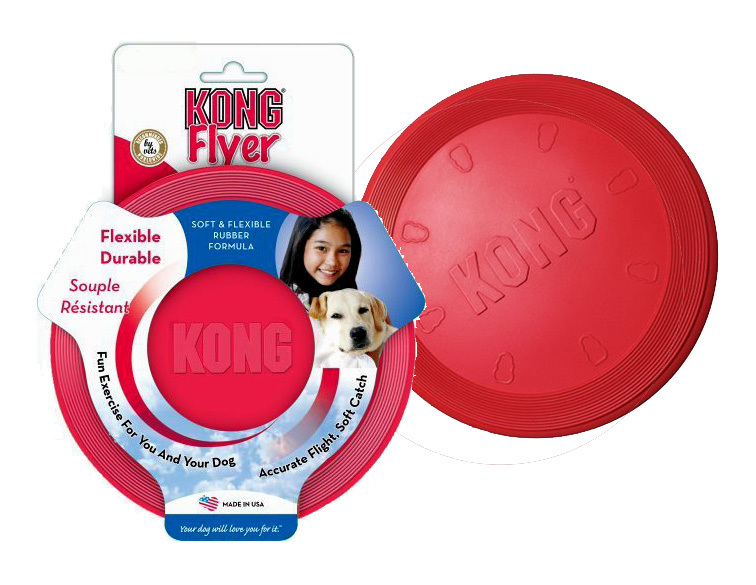 red kong frisbee