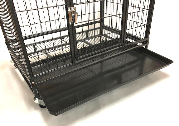 Dog Cage with wheels | 30inch Triple | Vebo Pet Online
