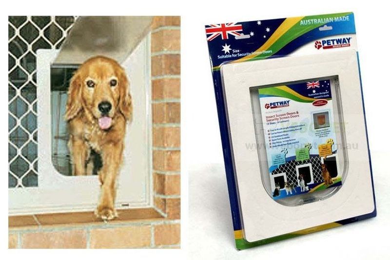 Petway Dog Door for Security Doors and Insect Screens (3 sizes) eBay