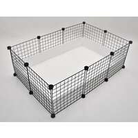 Guinea Pig C&C Cage with Corflute Base - Small (110cm x 70cm)