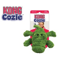 KONG Cozie Alligator Plush Dog Toy  [Size: Medium]