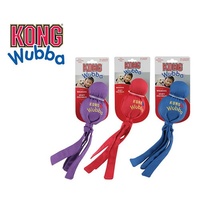 KONG Wubba Interactive Squeaking Toy For Dogs (Medium/Large | Blue)