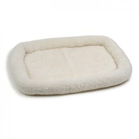 Soft Woolen-Feel Crate Bed for Pets (5 sizes)