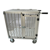 VEBO Deluxe 1 Berth Full Aluminium Dog Show Trolley