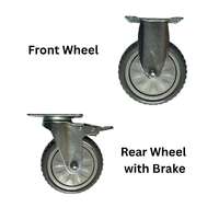 Replacement 5" Nylon Wheels for Vebo Show Trolleys