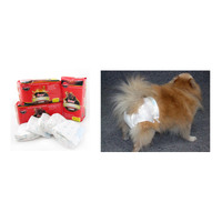 DONO Disposable Female Dog Cat Nappies / Sanitary Pants / Diapers (5 sizes)
