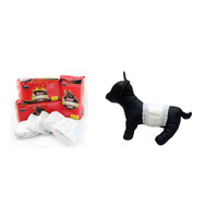 DONO Disposable Waist Bands / Male Belly Wraps Nappies for Dog