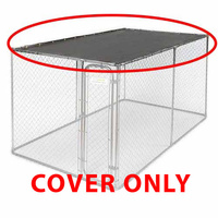 Sunblock Top for VEBO Outdoor Chainlink Dog Kennel Runs (2 sizes)