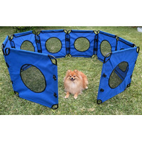 VEBO Deluxe 8 Panel Fabric Dog Exercise Play Pen (3 sizes)