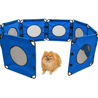 VEBO Deluxe 8 Panel Fabric Dog Exercise Play Pen (3 sizes)