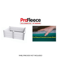 ProFleece 1200gsm Dry Vet Bed (Carpet backing) for Whelping Boxes