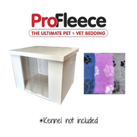 ProFleece 1200gsm Dry Vet Bed for VEBO Deluxe Outdoor Dog Kennel