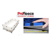 ProFleece 1200gsm Dry Bed (Rubber Backing) for Guinea Pig Cages
