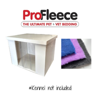 ProFleece 1600gsm Dry Vet Bed for VEBO Deluxe Outdoor Dog Kennel