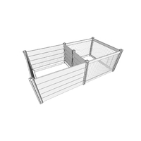 VEBO PVC Whelping Box & Playpen Kit for Dogs (XL 150x150x78cm)