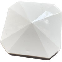 Square Cap on Top of Vertical Post  