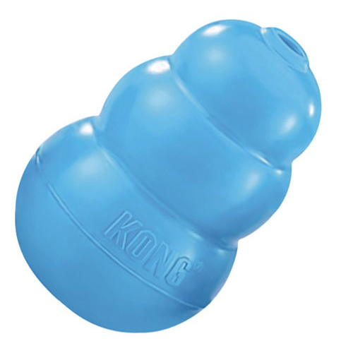 KONG Classic Puppy Dog Chewing Toy (Small | Blue)