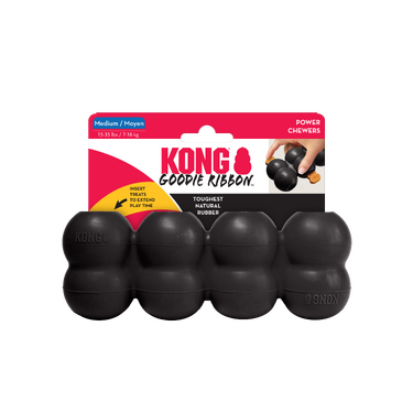 KONG Extreme Goodie Ribbon Treat Stuffing Dog Chew Toy [Size: Small / Medium]