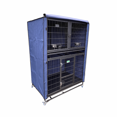 Water Resistent Canvas Cover for VEBO Twin Double Deck Cages