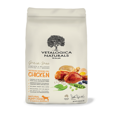 Vetalogica Naturals Grain Free Premium Dog Food (for Puppies) [Size: 3kg]