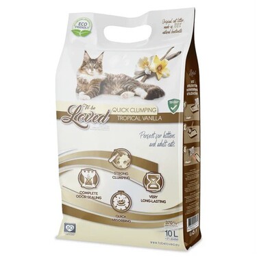 To Be Loved Cat Litter 10L [Scent: Tropical Vanilla]