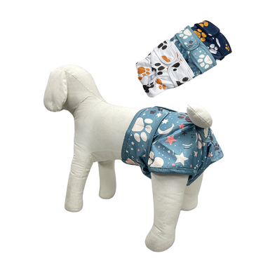 Vebo Washable Dog Nappies - 3 Pack [Small]