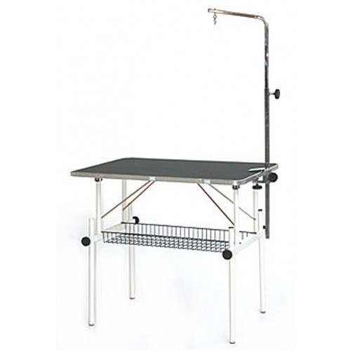 VEBO Height Adjustable Pet Grooming Table with Arm (Small)