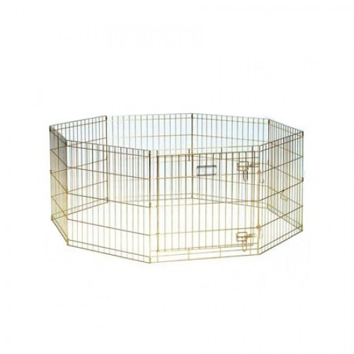 VEBO 8 Panel Metal Wire Outdoor Pet Exercise Play Pen (3 sizes)
