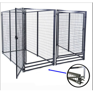 double door kennel panel