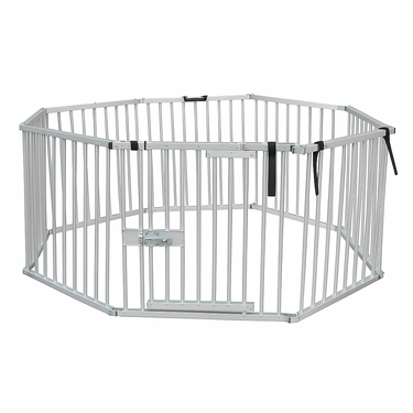 VEBO 8 Panel Aluminium Outdoor Dog Playpen [Size: Small]