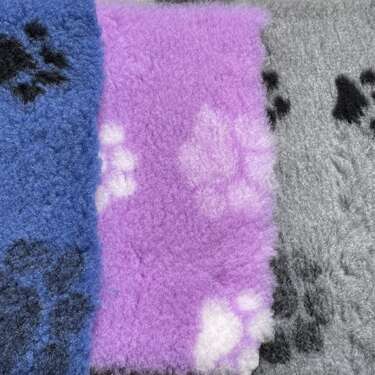 CLEARANCE 1200gsm ProFleece Dry Vet Bed Offcuts 0.3 x 1.2m (Non-slip) [Colour: Blue]