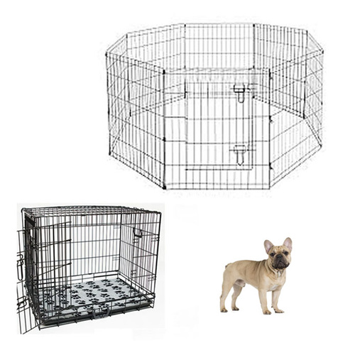 VEBO Puppy 1st Home Enclosure Kit (Medium) [Play Pen Size: Medium 30"]