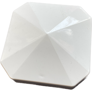 Square Cap on Top of Vertical Post  